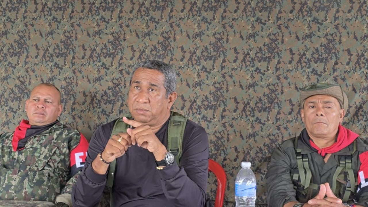 Alias HH, jefe de Comuneros del Sur, del ELN.