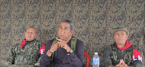 Alias HH, jefe de Comuneros del Sur, del ELN.