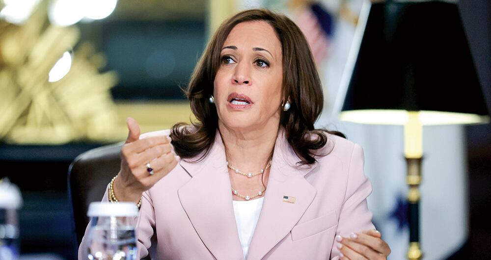 La vicepresidenta de Estados Unidos, Kamala Harris. Foto: Getty