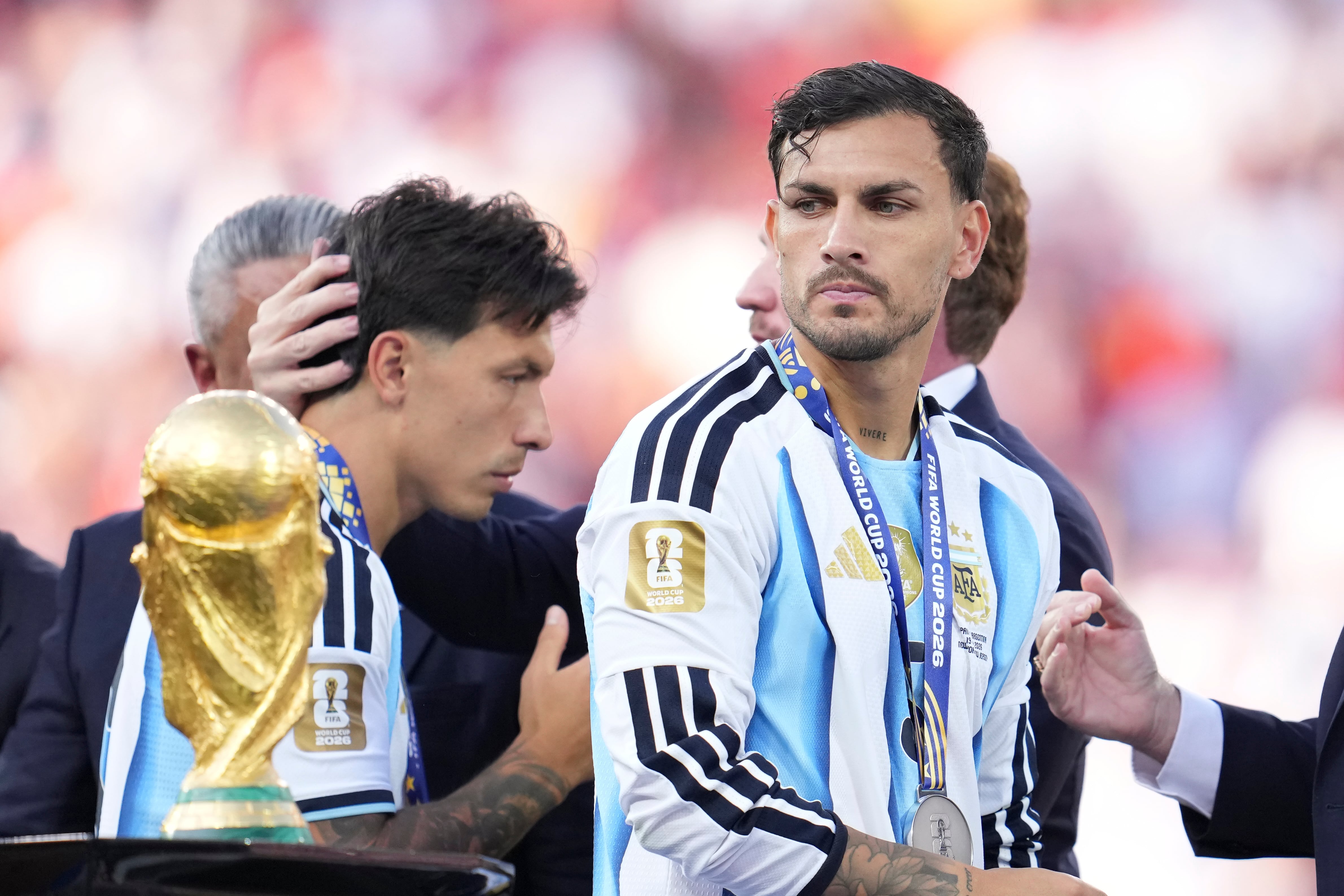 La tuvo en Catar 2022, la perdió en Norteamérica 2026: Leandro Paredes, subcampeón del mundo con Argentina.