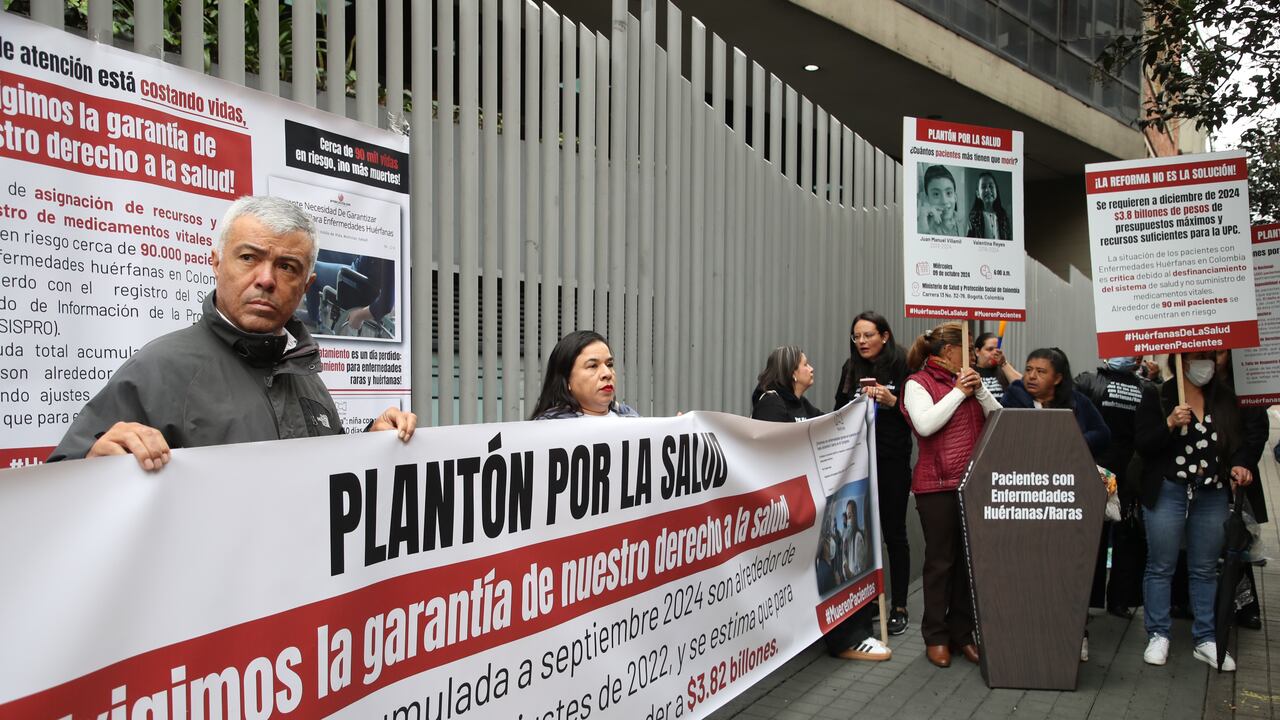 Plantón por la salud