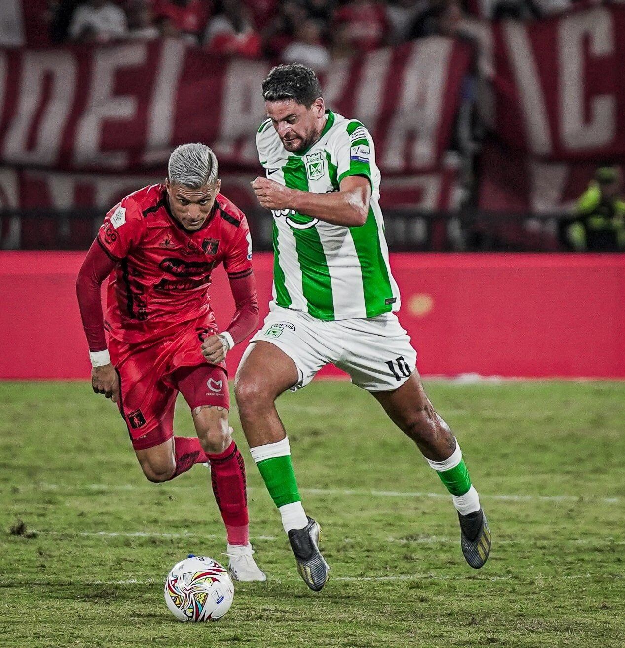 Maximiliano Cantera debutó con Atlético Nacional.