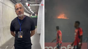 José Boto, director de fútbol del Flamengo, se pronunció tras los desmanes en el Atanasio Girardot.