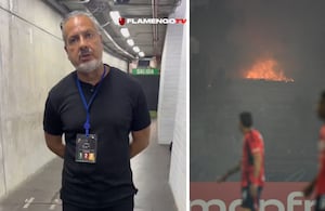 José Boto, director de fútbol del Flamengo, se pronunció tras los desmanes en el Atanasio Girardot.