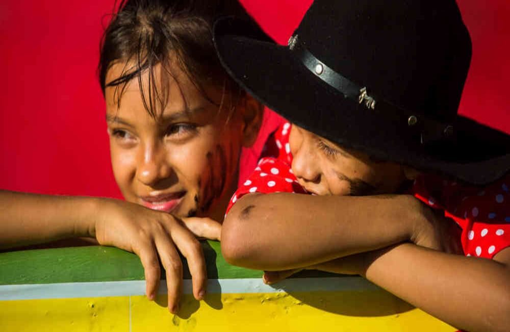 Las tradiciones llaneras se vivien desde la infancia. San Martín, Meta.