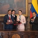 Presidente Gustavo Petro y Claudia Sheinbaum