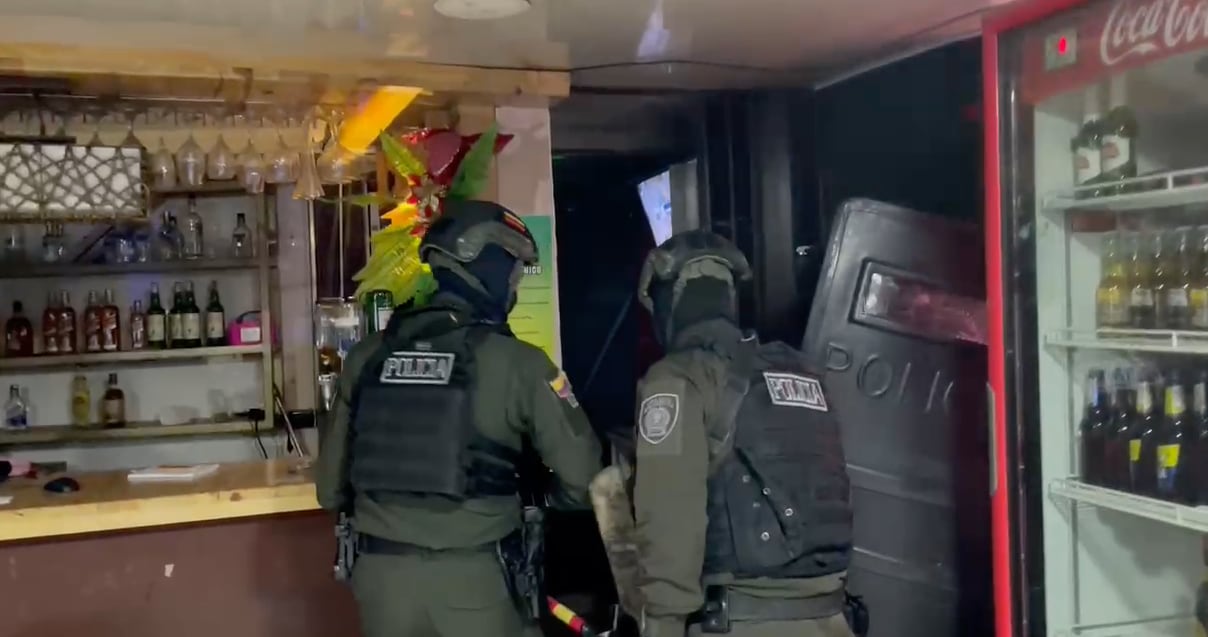 Rumbeaderos sellados en Bogotá