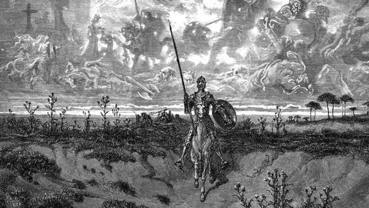 Ilustración de 'Don Quijote' (1863) de Gustave Doré