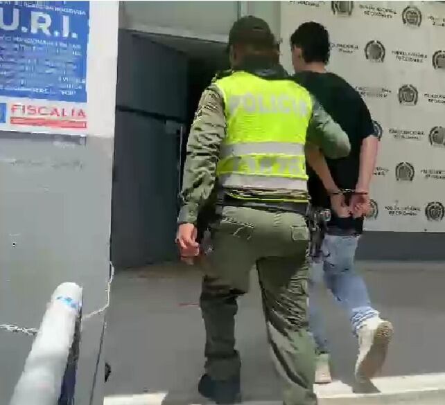 El joven fue dejado a disposición de la Fiscalía