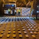 Fueron más de 200 kilos de cocaína que fueron interceptados por la Policía