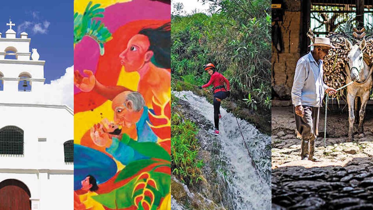 Entre los paseos se destaca un recorrido por murales hechos por diversos artistas y la visita a los relajantes 'charcuzzis'.