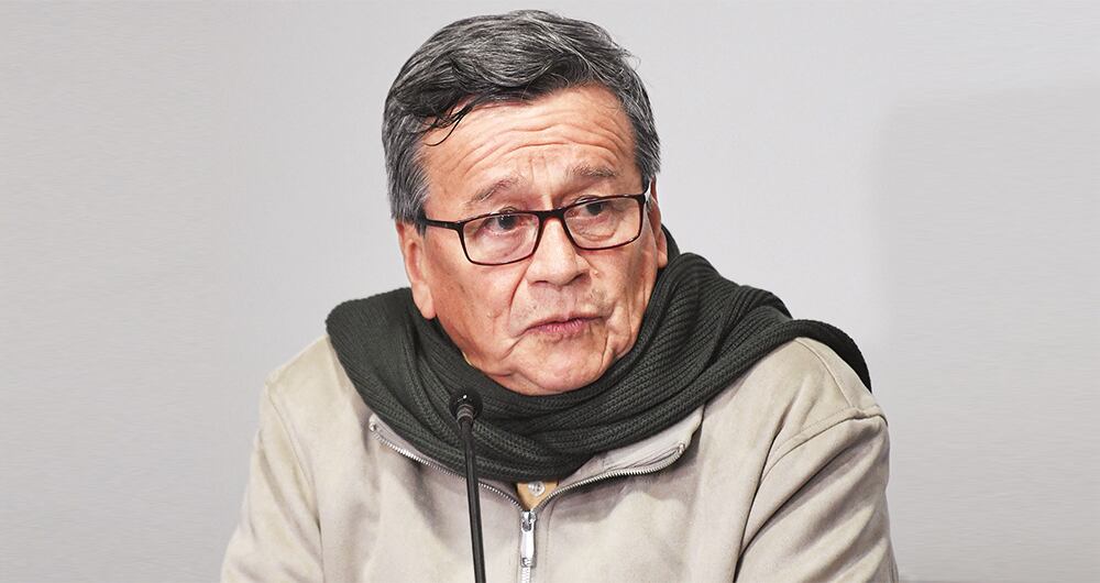  El jefe negociador del ELN, Pablo Beltrán, ha reconocido que los diálogos están en crisis. 