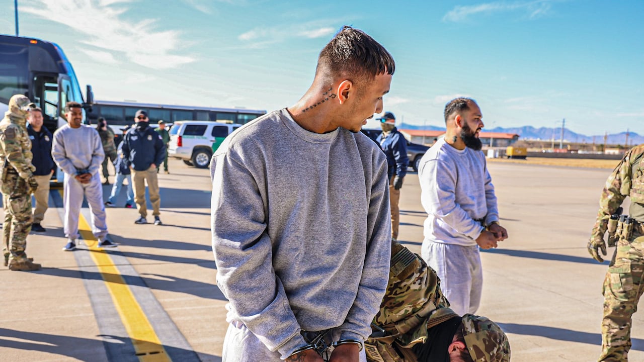 Venezolanos enviados a Guantánamo