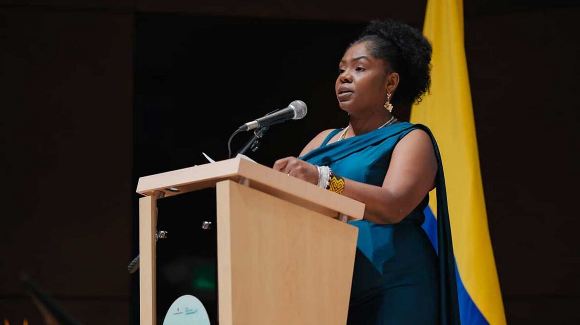 Francia Márquez, vicepresidenta de Colombia, en Cali, este 24 de abril de 2026