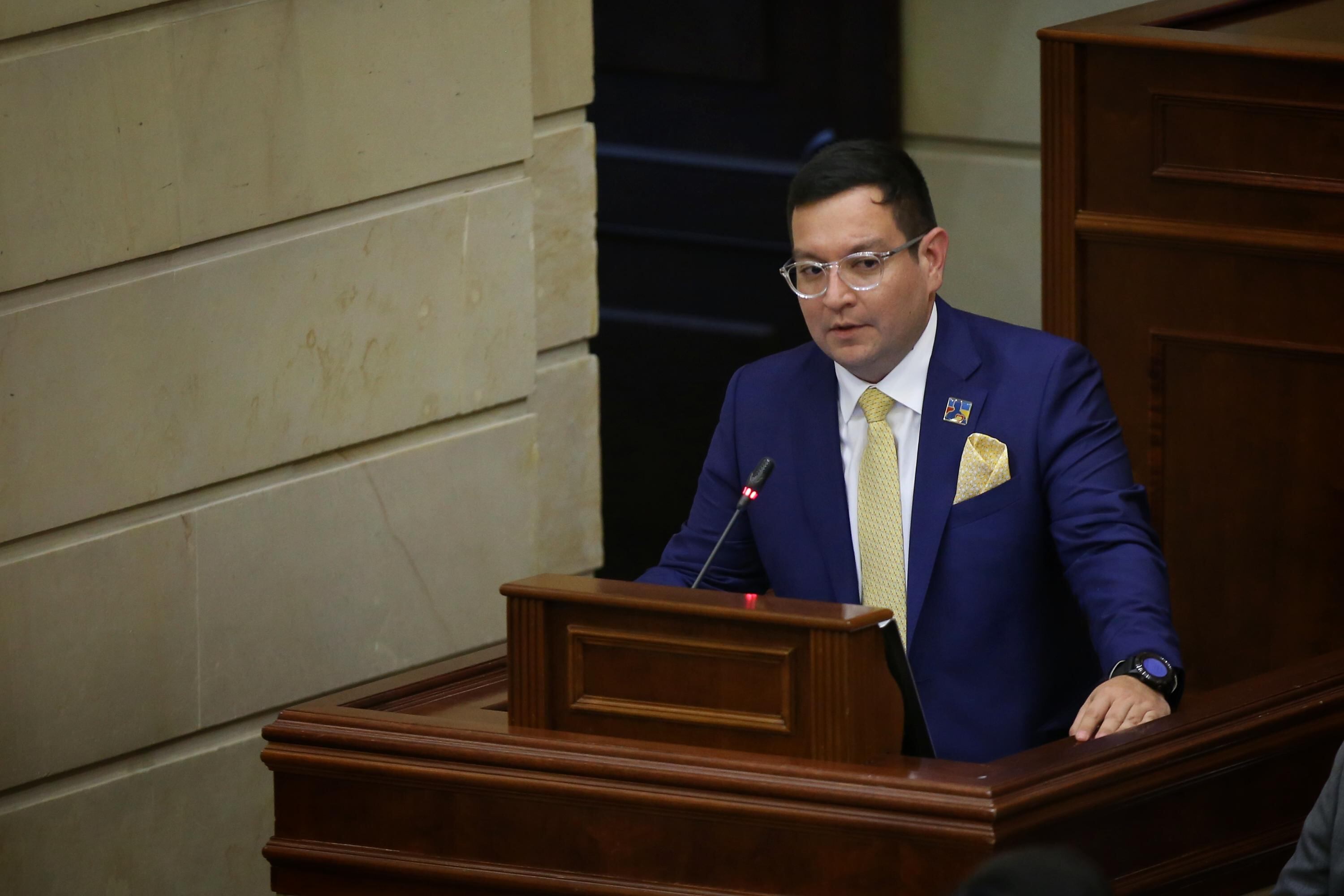 Óscar Villamizar, vicepresidente de la Cámara de Representantes del Centro Democrático.