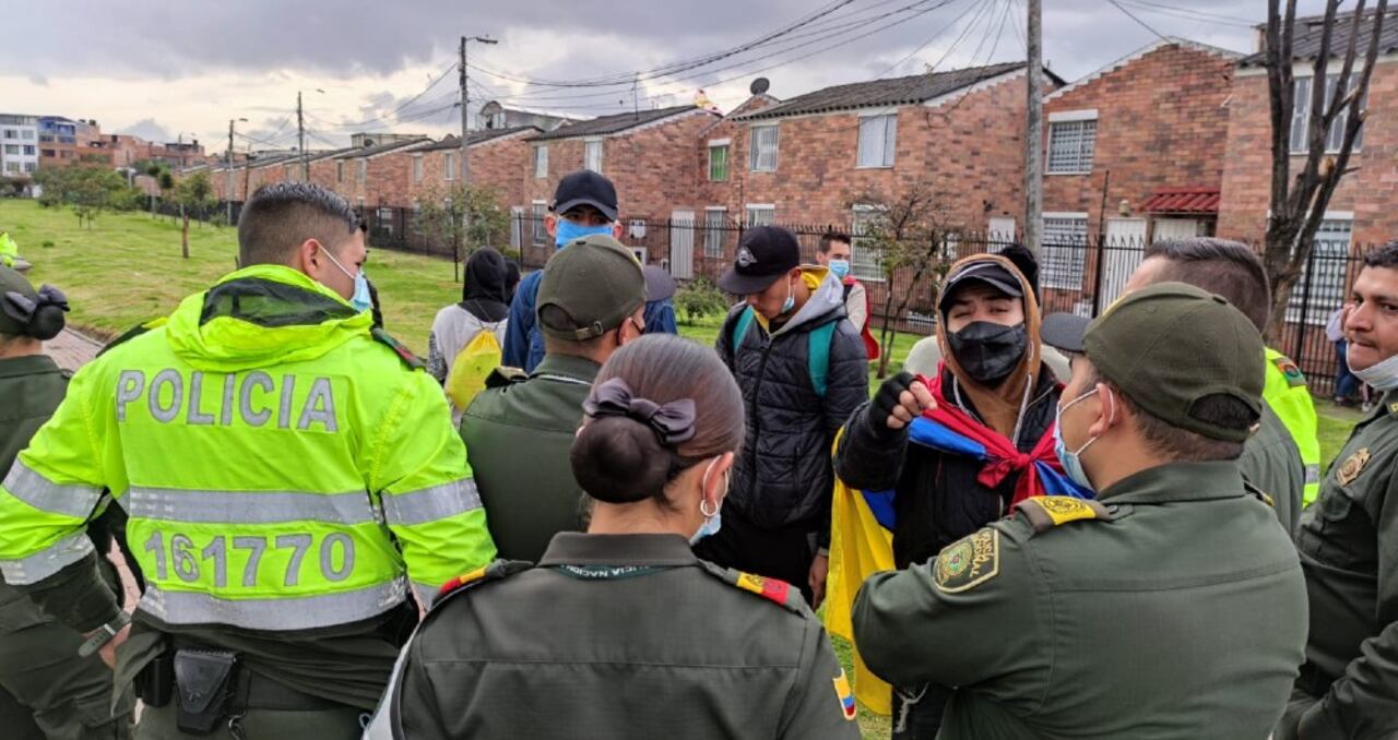 Vandalismo Portal Américas.