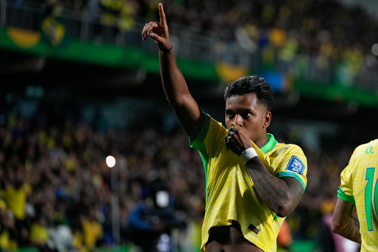 Rodrygo, figura de Brasil y del Real Madrid