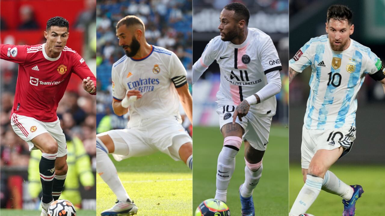 Nominados al Balón de Oro 2021.