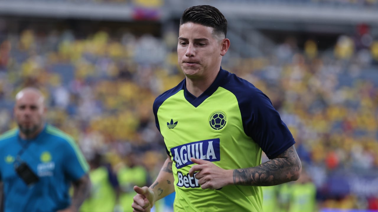 James Rodríguez, capitán y referente de la Selección Colombia.