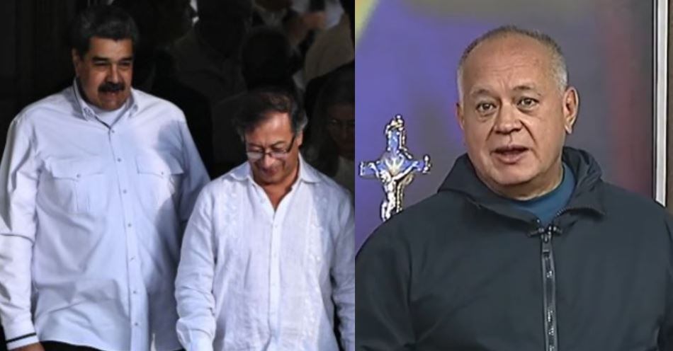 Diosdado Cabello negó reunión entre Maduro y Petro