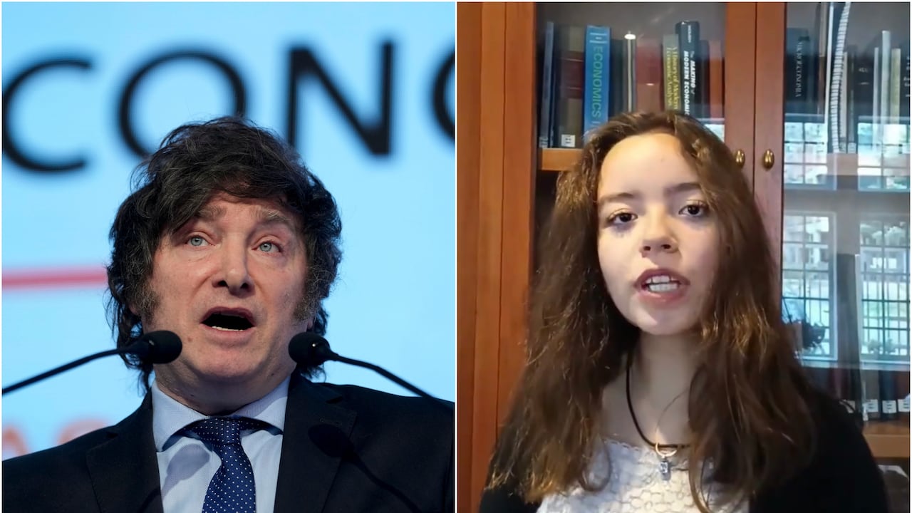 Javier Milei y Jerome