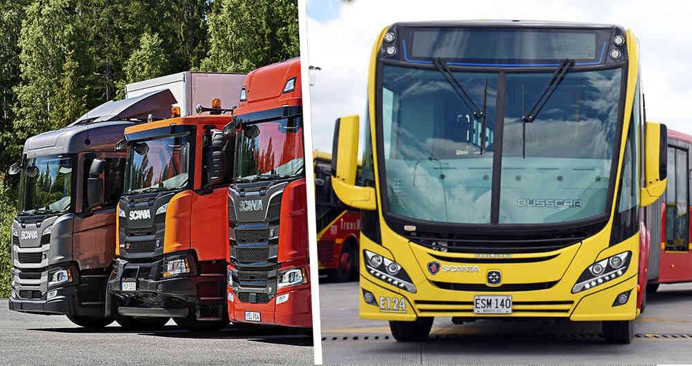 De los 1.441 autobuses que componen la renovación de la flota de TransMilenio, 741 fueron producidos por Scania.
