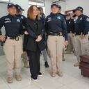 Nancy González, había hecho piezas con piel de animales envía de extinción.