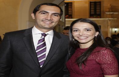 David Barguil y María Paz Gaviria. 