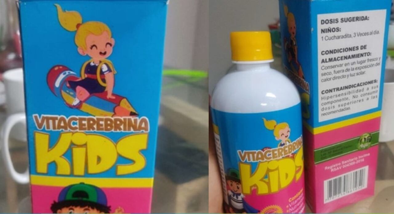 “Vitacerebrina Kids” es el producto que advierte Invima.