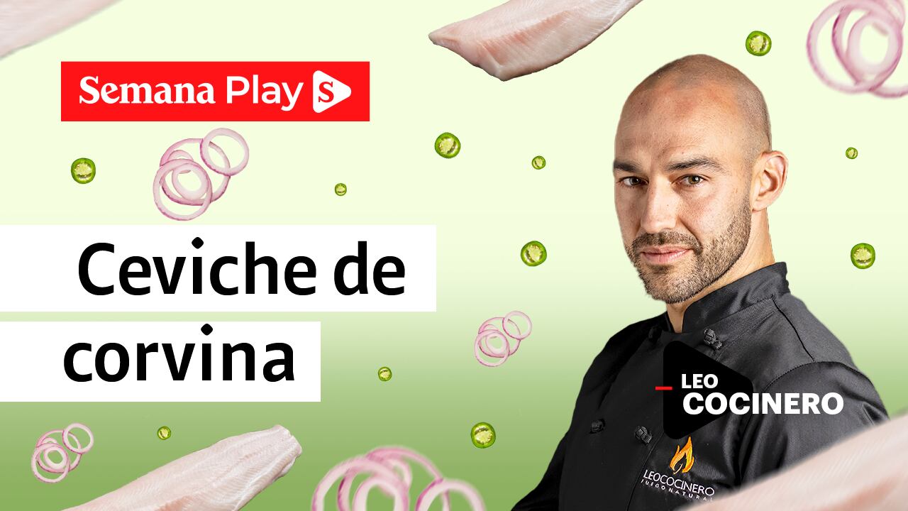 Ceviche de corvina | Leonardo Moran en Cocina Saludable