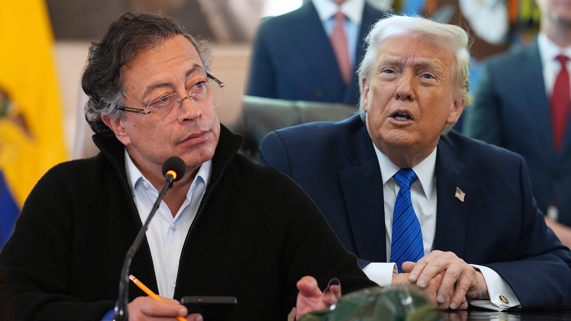 Gusatvo Petro Donald Trump