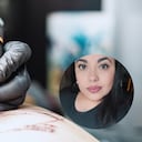 El tatuaje que se iba a realizar era en la parte baja de la espalda.