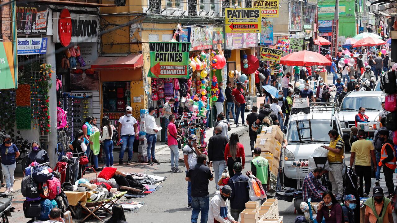 Comercio en San Victorino