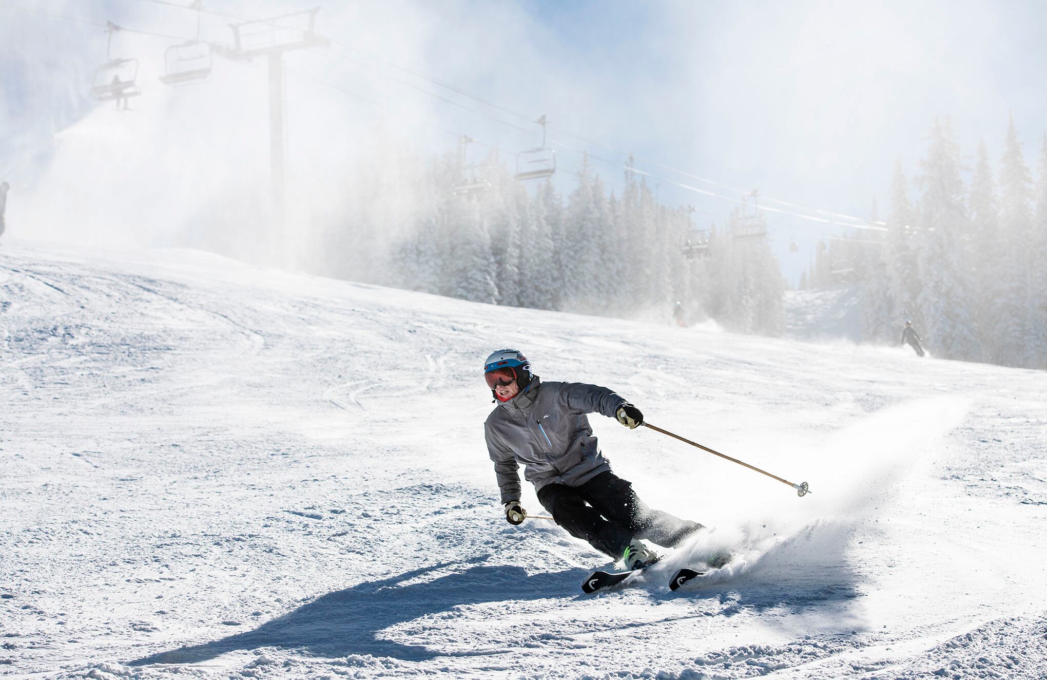 Temporada de nieve en California.