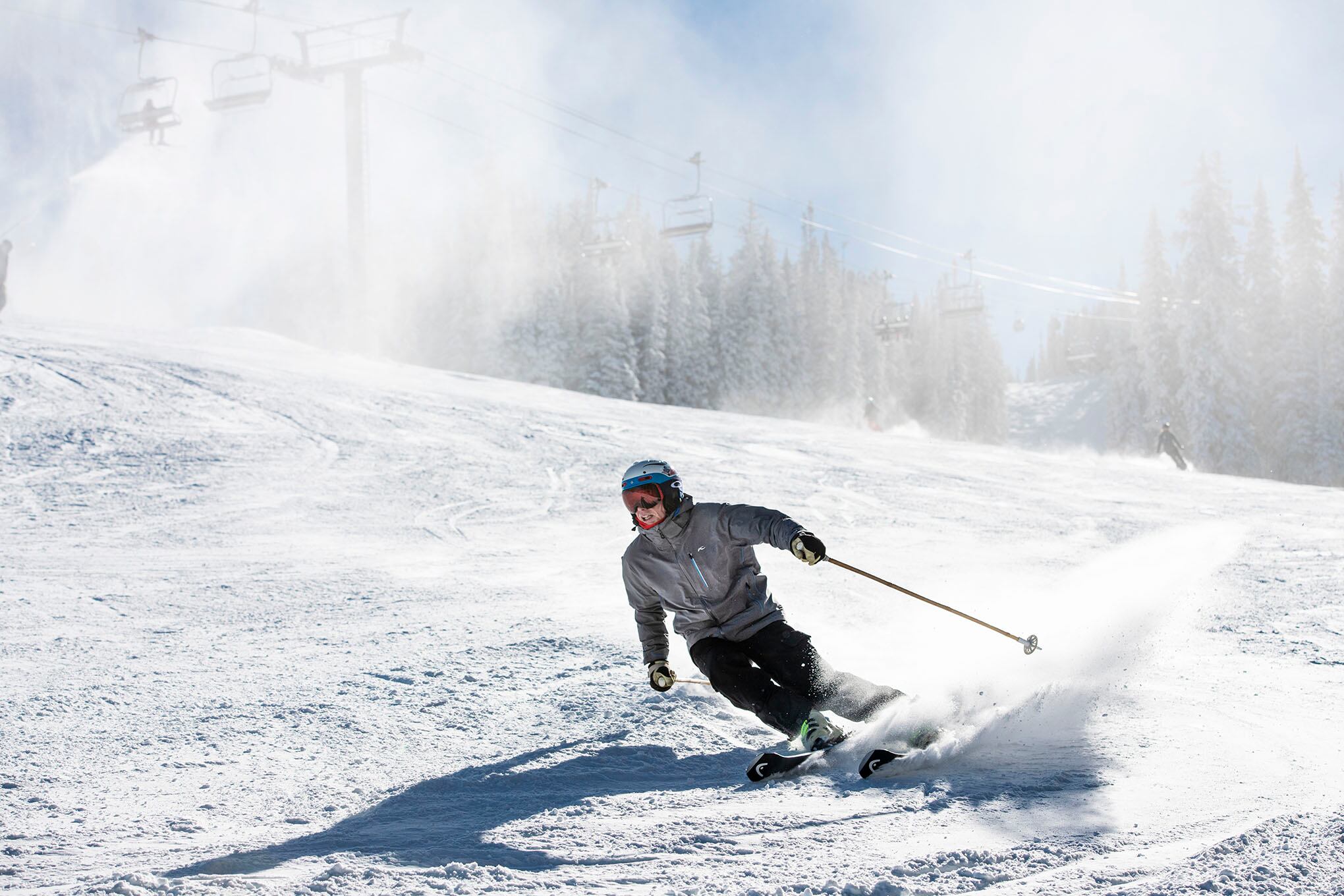 Temporada de nieve en California.