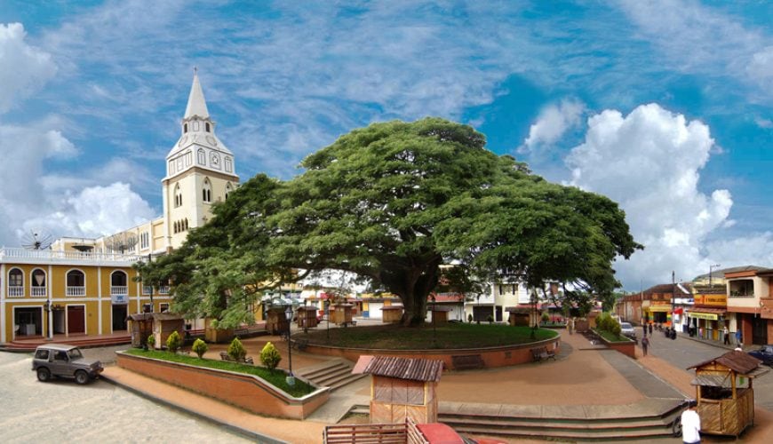 Parque principal de Alcalá, Valle del Cauca