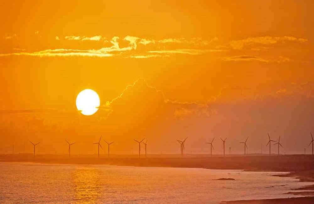 Parque eólico Jepírachi, en el departamento de la Guajira. Foto: Tulio Sampayo