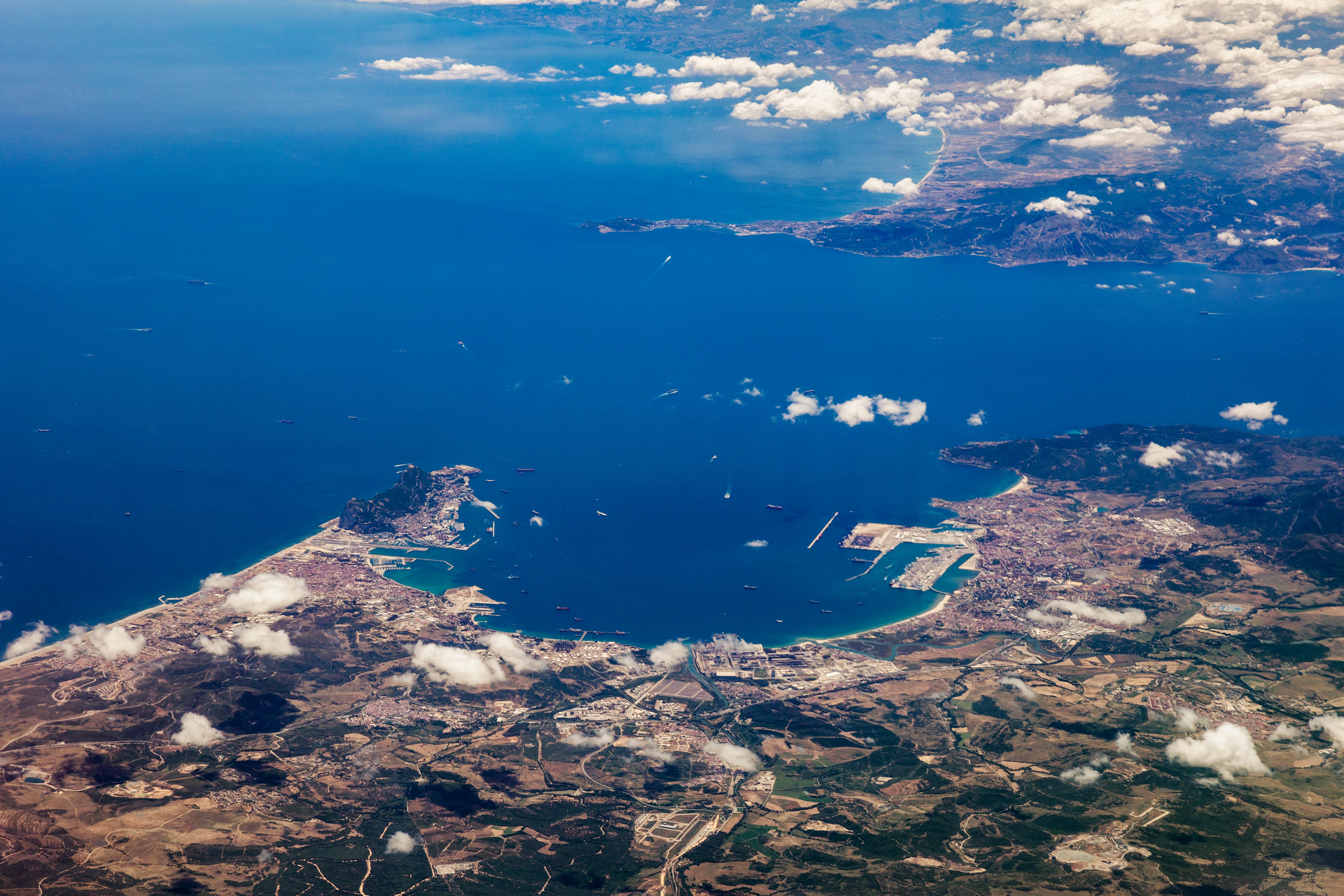 Europa y África: Estrecho de Gibraltar