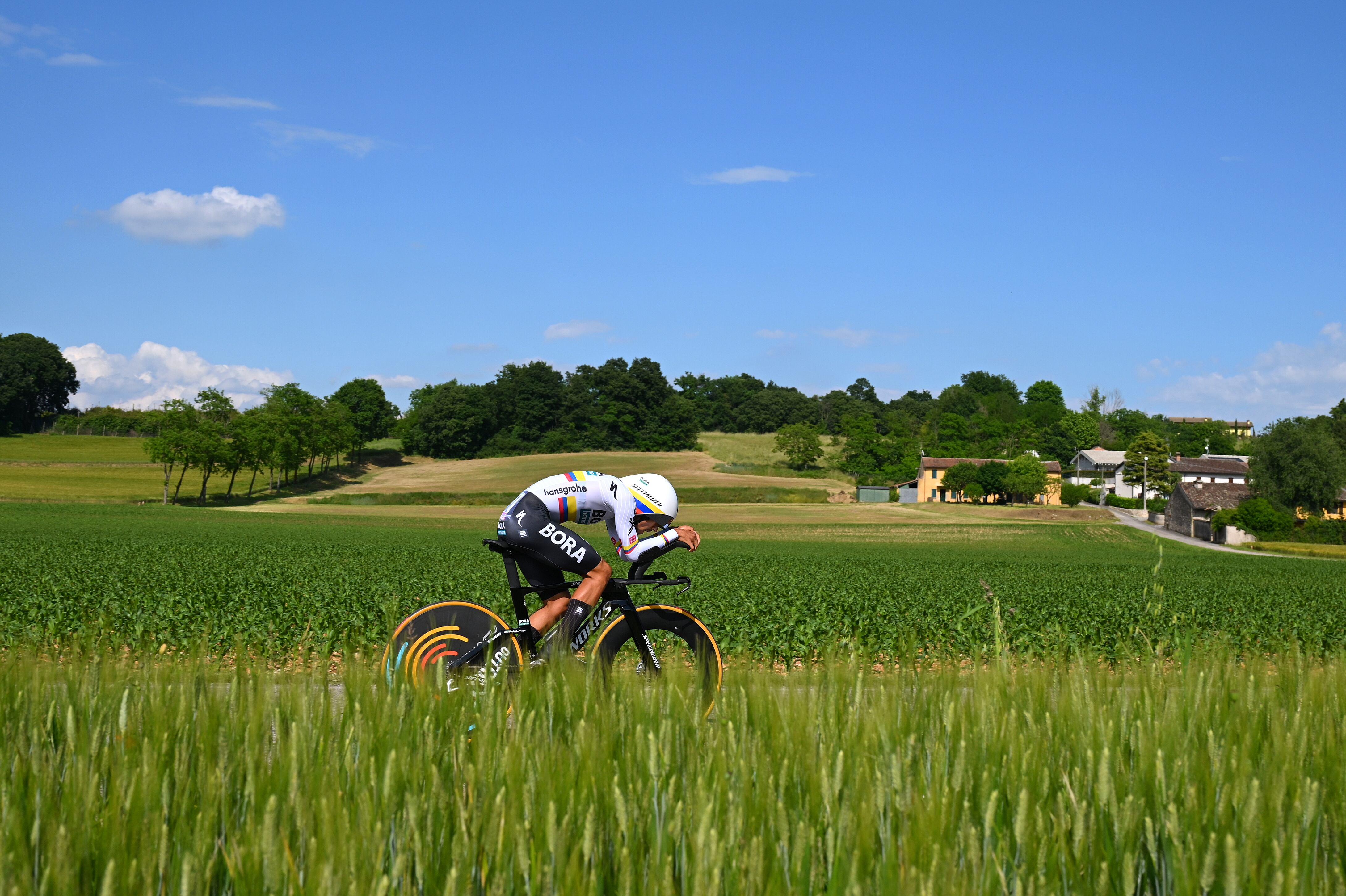 Martínez está siendo uno de los grandes protagonistas del Giro.