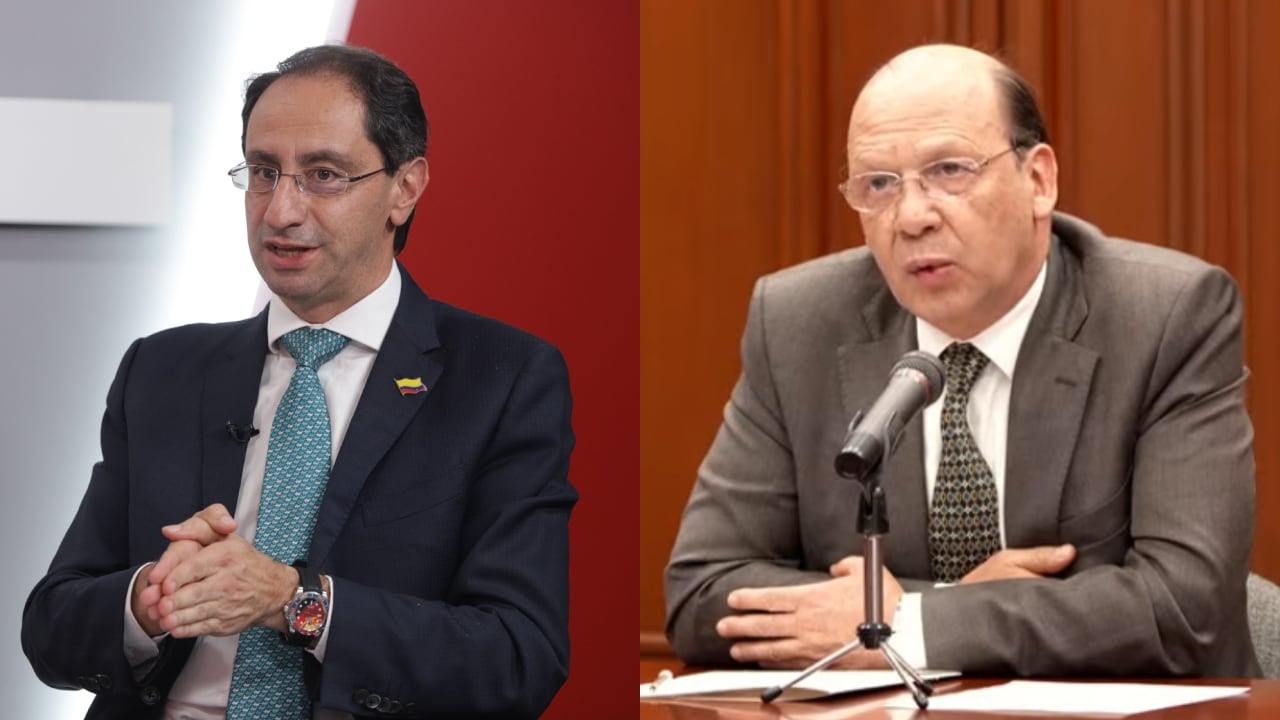De izquierda a derecha: José Manuel Restrepo y Germán Ávila.