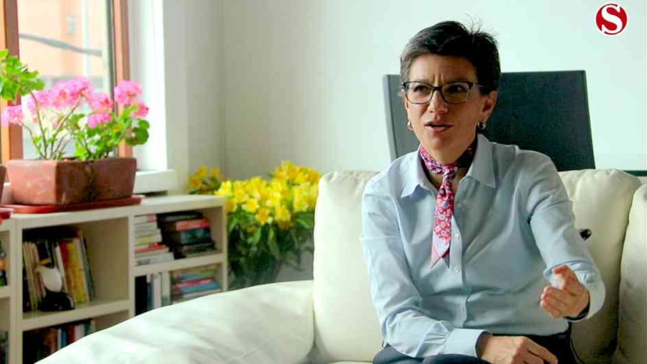 Claudia López es la candidata de la coalición entre la Alianza Verde, el Polo y Activista.