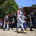 Una selva inexpugnable y el cartel de cocaína más grande del mundo son el terror de los migrantes en Colombia. (Foto de Raúl ARBOLEDA / AFP)