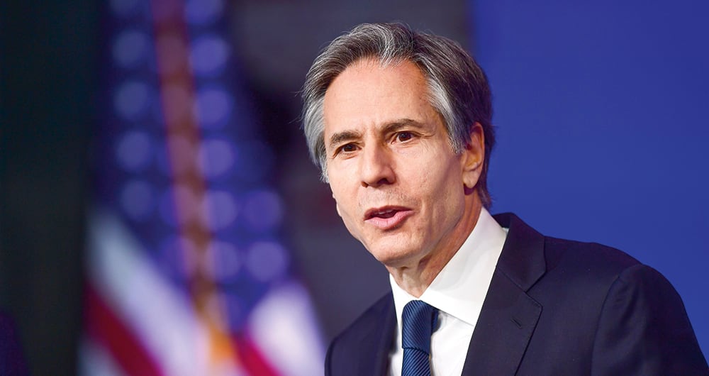 El secretario de Estado de los Estados Unidos, Antony Blinken. Foto: Getty Images