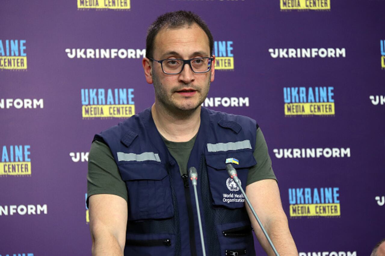 Jarno Habicht, representante de la OMS en Ucrania.