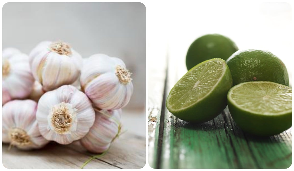 ajo y limón
