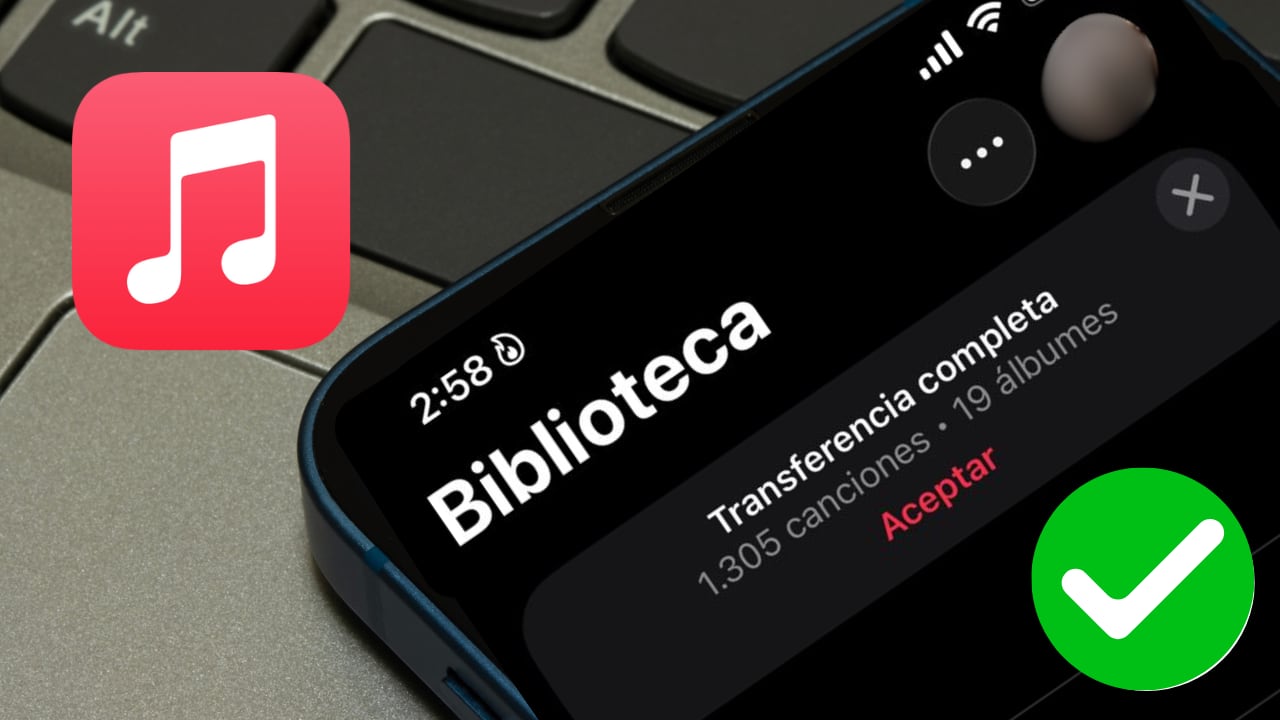 En cuestión de minutos, playlists enteras pueden pasar de Spotify, Deezer o Tidal a Apple Music sin recurrir a servicios externos.