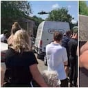 Algunos internautas cuestionaron que el belga hubiese 'jugado' con la muerte.