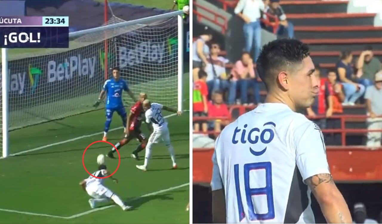 Emanuel Olivera fue protagonista de insólito autogol con Junior