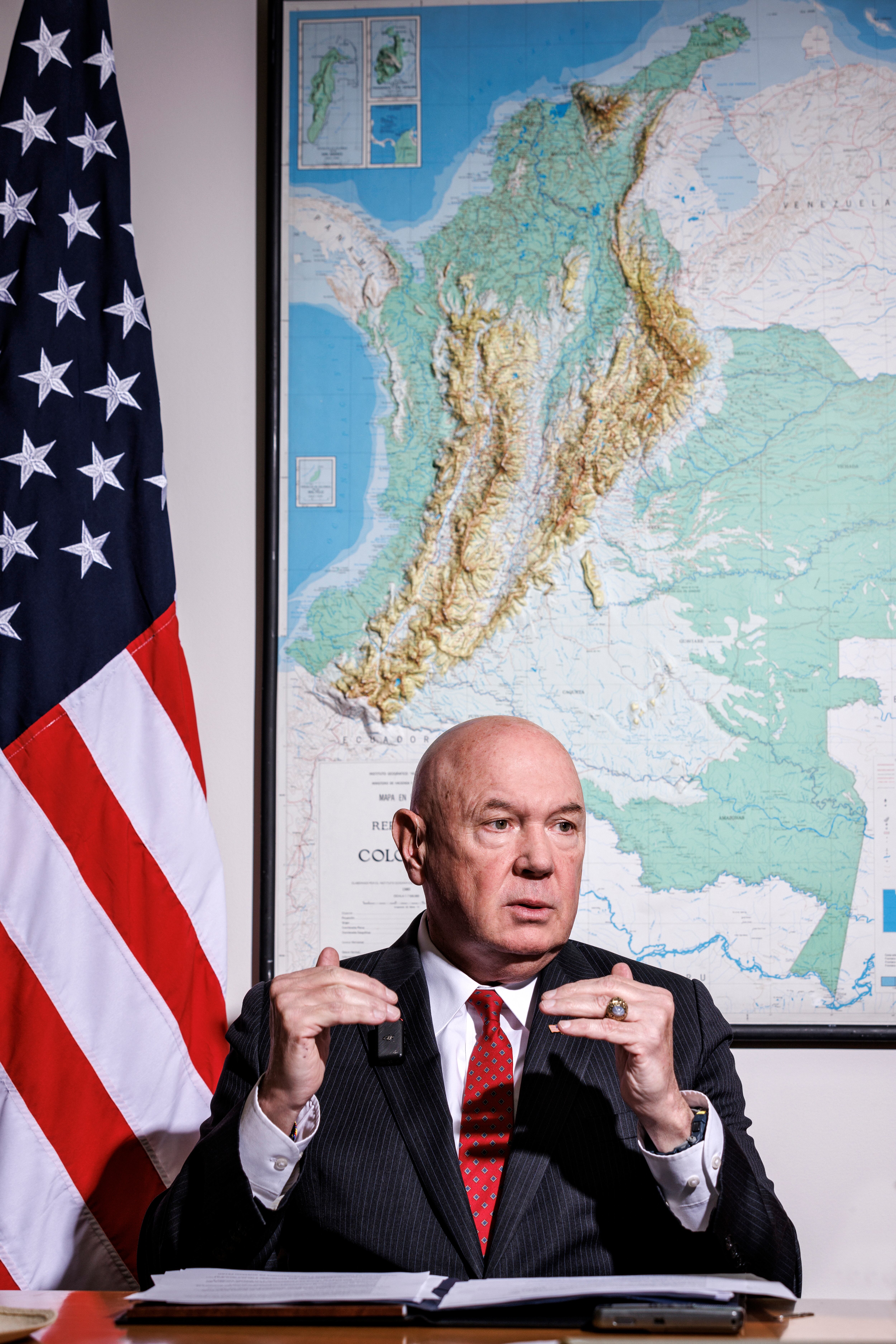 John McNamara. Embajador de Estados Unidos