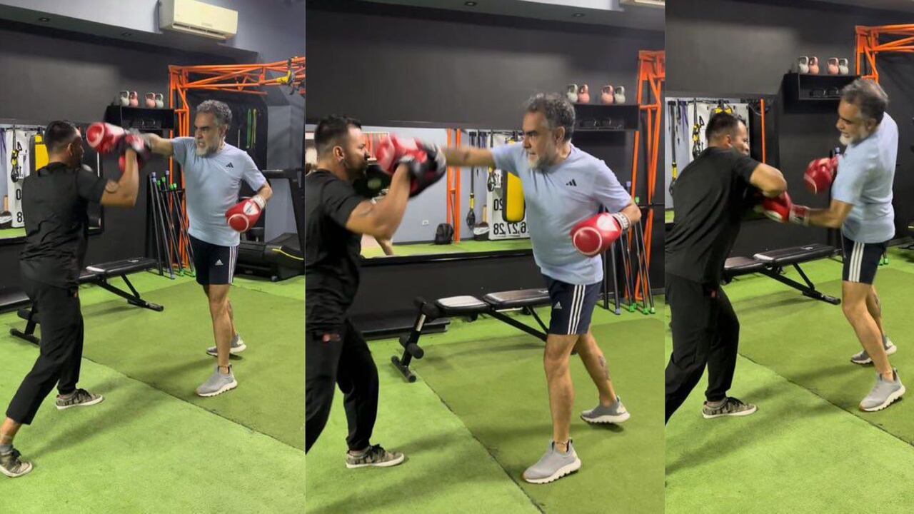 Armando Benedetti publicó las fotos en sus redes sociales.